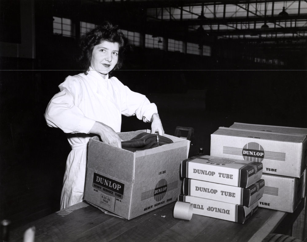 Dunlop tubes; packing