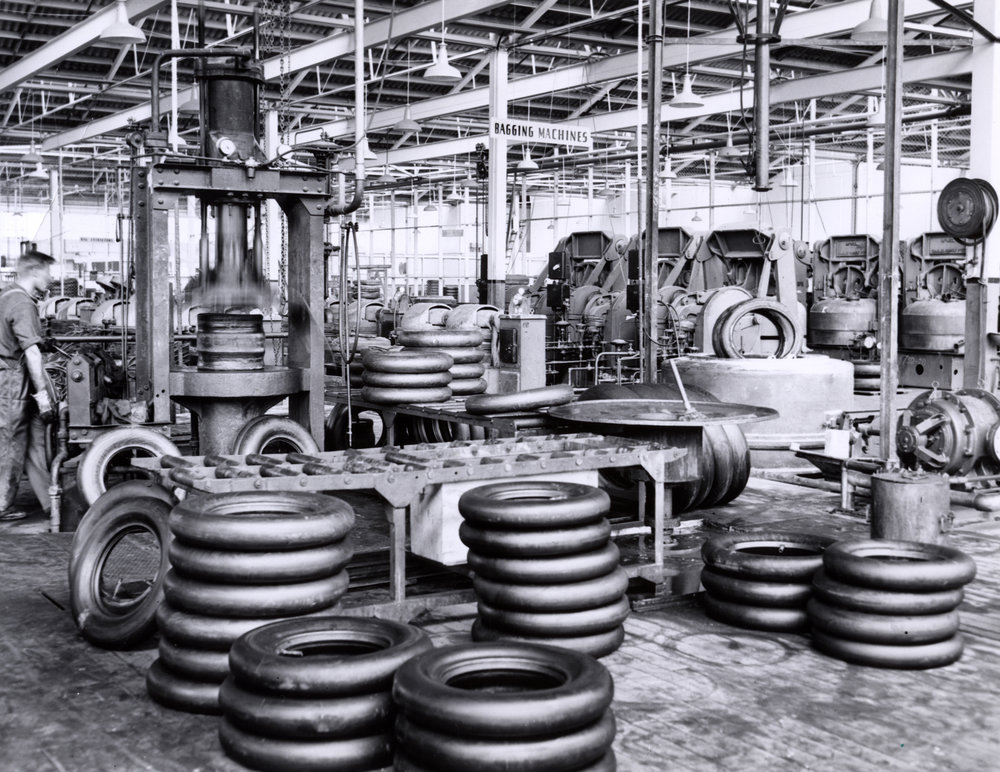 Dunlop tyres; moulding; cross-ply, all sizes