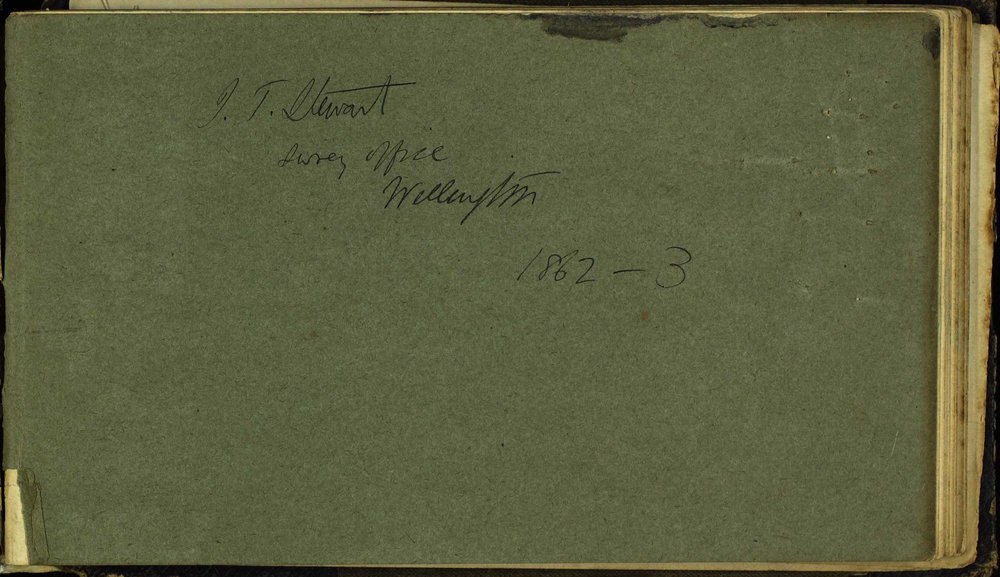 J T Stewart, survey field book [no 81]