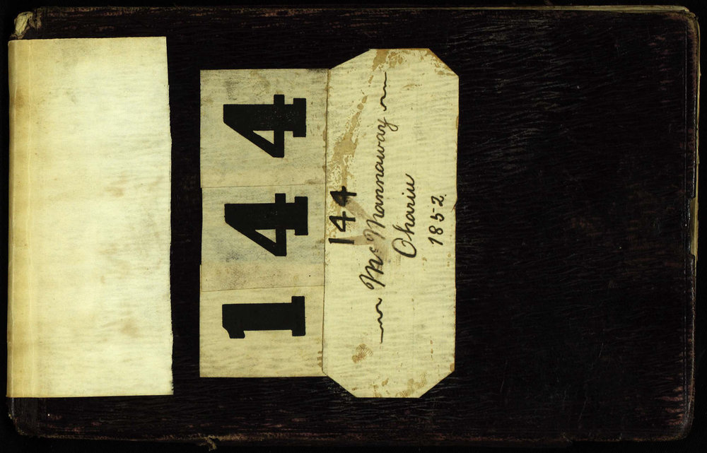McMannaway, survey field book [no 144]