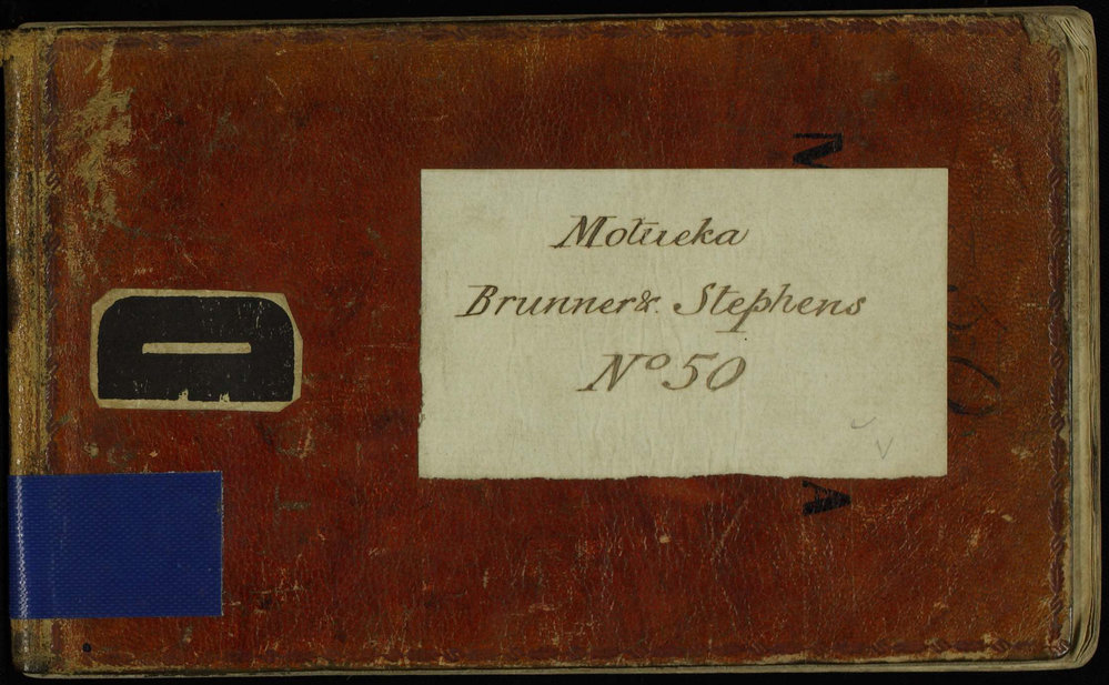 Brunner &amp; Stephens, survey field book [no 50]