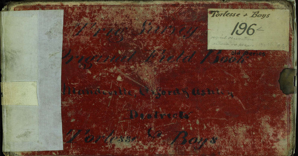 Torlesse &amp; Boys, survey field book [no 196]
