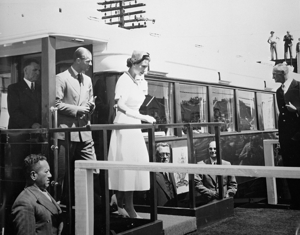 Visit of Queen Elizabeth II