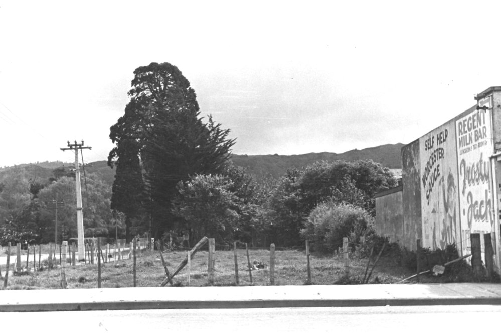 Main St, Upper Hutt, Jan. 1948; north side 01, Pine Avenue-Taylor