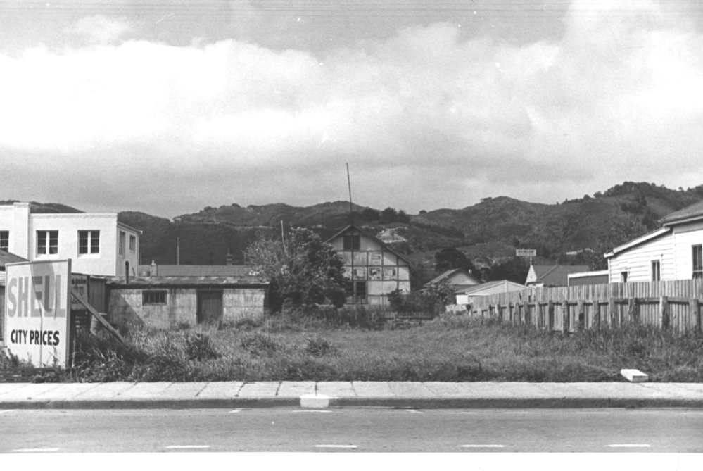 Main St, Upper Hutt, Jan. 1948; south side 23; Record Hall