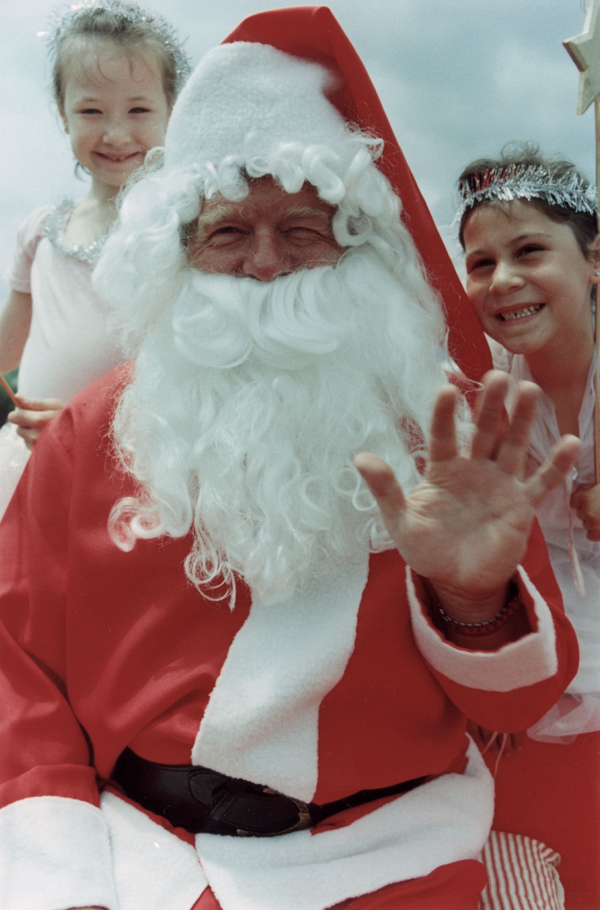 Christmas parade 1998; Santa Claus