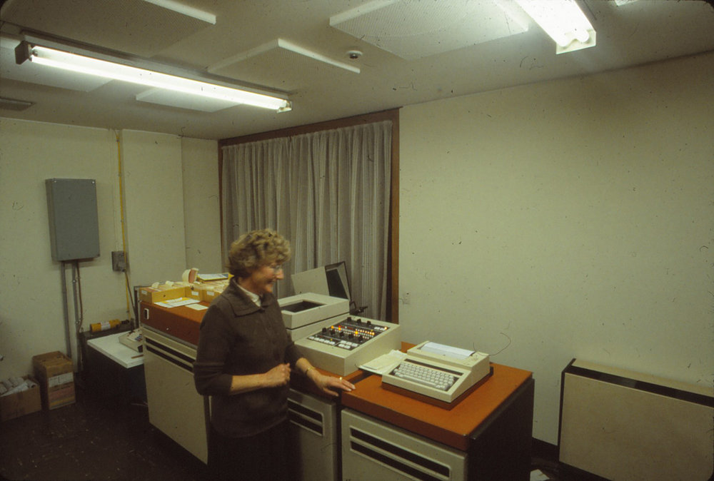 Computer Room; Upper Hutt City Council; Circa 1980s