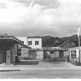 Main St, Upper Hutt, Jan. 1948; south side 22, UH Petrol