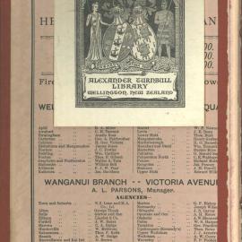 Stone's Wellington, Hawke's Bay and Taranaki Directory, 1896-7