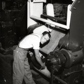 Dunlop raw materials; rubber; cracker mill, John Childs