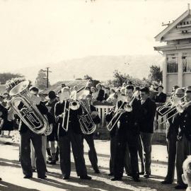 Upper Hutt Municipal Band, 1954; Royal visit 