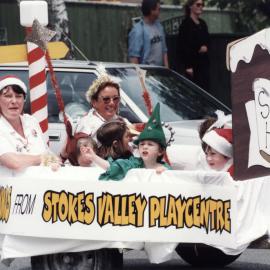 Christmas parade, Stokes Valley, 1998; play centre
