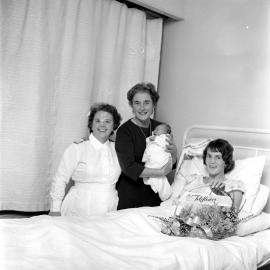 City status celebrations; first baby, Jane Scobie