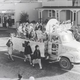 City Status procession No. 20; Red Cross float