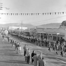 City Status procession; band and Boys' Brigade 