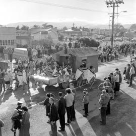 City Status procession; Mawai Haukona Maori group