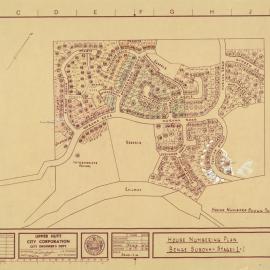 Timberlea housing development plan, 1975