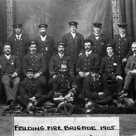 Feilding Fire Brigade, 1905