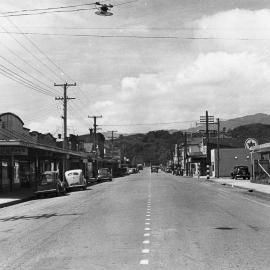 Main St, Upper Hutt, Jan. 1948, from the west end