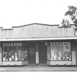 Main St, Upper Hutt, Jan. 1948; north side 04, Self Help-drapery-Brown