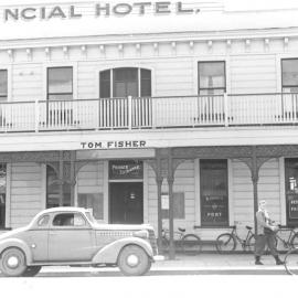 Main St, Upper Hutt, Jan. 1948; north side 14; Provincial Hotel
