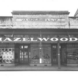 Main St, Upper Hutt, Jan. 1948; north side 16, Hazelwoods west end