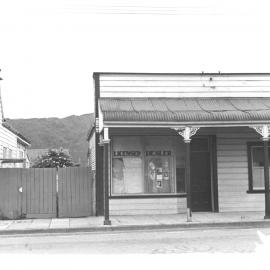 Main St, Upper Hutt, Jan. 1948; north side 24, Duncan's-Dealer