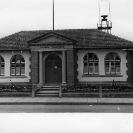 Main St, Upper Hutt, Jan. 1948; south side  3, Borough Council-Russell Street